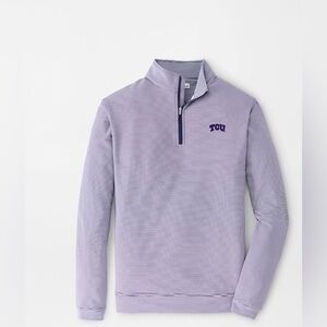 Peter Millar TCU Quarter-Zip Pullover